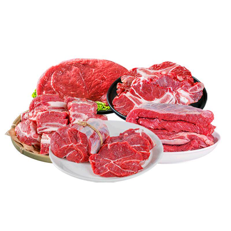 草原散养新鲜牛肉套餐10斤