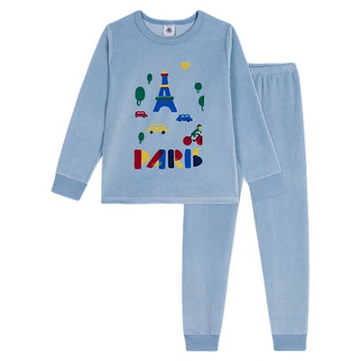 petitbateau法国睡衣秋冬保暖