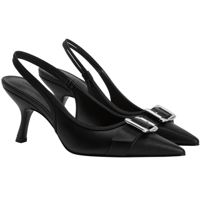 CHARLES&KEITH高跟包头凉鞋