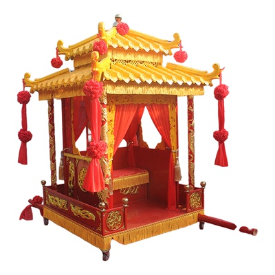 花轿步撵厂家直销八抬可折叠定制