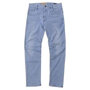 春夏款ABLE JEANS牛仔裤男薄款N3D立体直筒裤休闲浅色弹力长裤潮