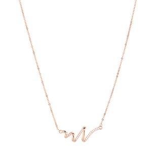 「怦然心动」设计师纯银项链女轻奢小众高级感送闺蜜女友生日礼物