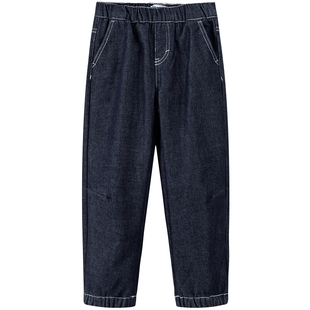 【加绒牛仔裤】Levis李维斯儿童长裤2025冬季新款男童裤子童装女