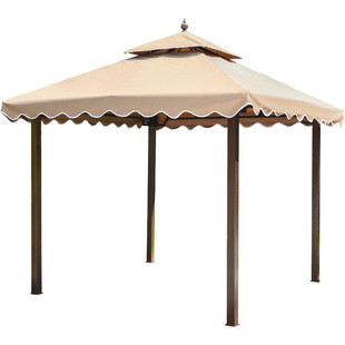 远茂户外凉亭帐篷庭院亭子花园农家乐房室外天鹅蓬组装外展遮阳棚