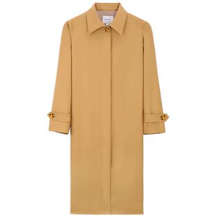 Mind Bridge春季翻领风衣2026新款韩系复古夹克女士中长款外套