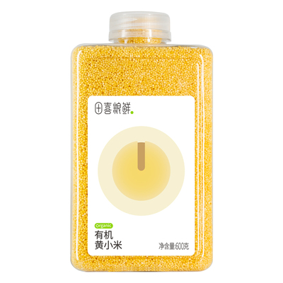 田喜粮鲜 朝阳有机黄小米月子米小米粥煮粥熬米油满159赠婴幼儿面