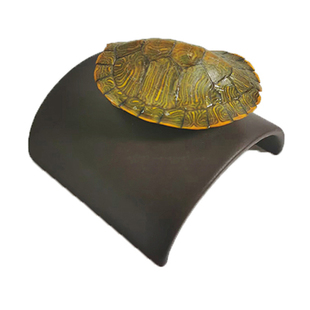 陶瓷躲避屋乌龟蛇角蛙鱼虾水族造景晒背粗陶繁殖防应激洞穴仓鼠窝