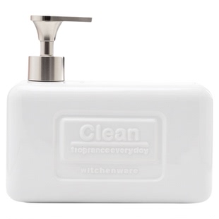 美式方形按压洗手液瓶陶瓷洗衣液洗发水洗洁精大容量分装瓶皂液器