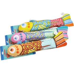 猫玩具猫薄荷逗猫响纸薄荷鱼宠物毛绒仿真鱼抱枕猫咪玩具幼猫用品