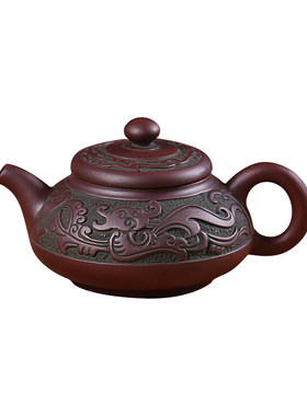 复古青铜器原矿大号功夫紫砂茶具
