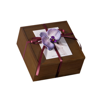 伴手礼女伴娘结婚送姐妹团高档实用礼物小众高级感礼盒空盒子木盒