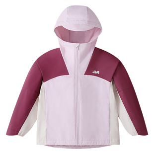 安奈儿童装男童女童加绒夹克外套2025秋新款儿童双层防风休闲上衣