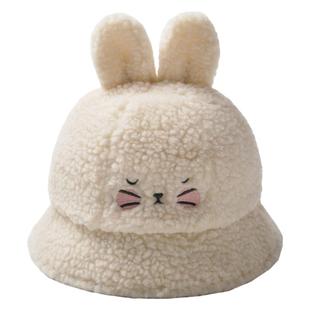 婴儿帽子秋冬男宝宝渔夫帽防风遮阳防晒女孩儿童保暖帽可爱洋气