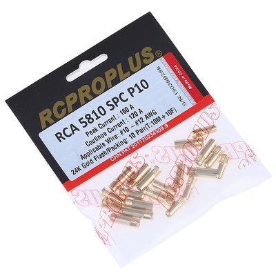 镀金5mm香蕉插头RCPROPLUS