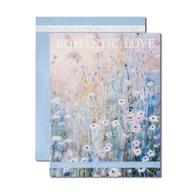 春日小花鲜花花束包装纸