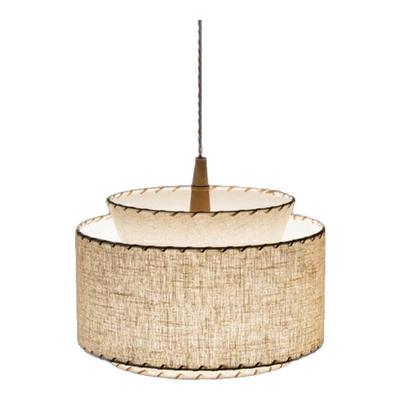 麦浪灯饰布艺侘寂风吊灯