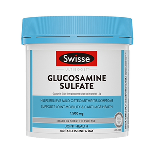 氨糖软骨素中老年护关节swisse硫酸氨基葡萄糖成人骨胶原官方正品