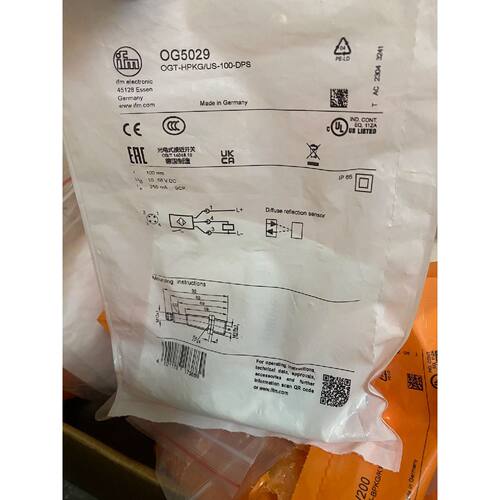 议价可维修og5029易福门全新原装进口光电开关就一个便宜出OGTHPK