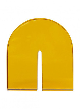 丹麦Hubsch拱形镇纸书挡水晶玻璃