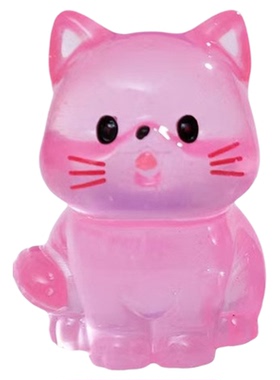 微景观夜光可爱小猫造景装饰摆件