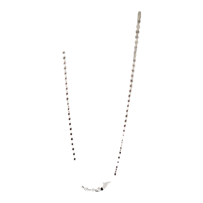 银奥999纯银女蝴蝶锁骨链