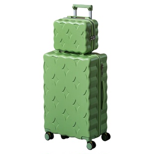 袋鼠高颜值行李箱24寸2025新款结实耐用子母拉杆密码皮箱子20登机