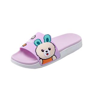 卡通拖鞋女夏外穿厚底居家室内宿舍洗澡新款韩版可爱防滑凉拖鞋女