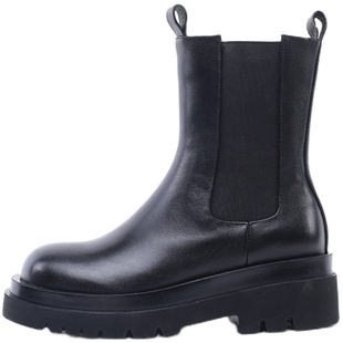 【特价断码清仓】会员福利价烟筒靴秋冬新款英伦马丁靴子中筒厚底