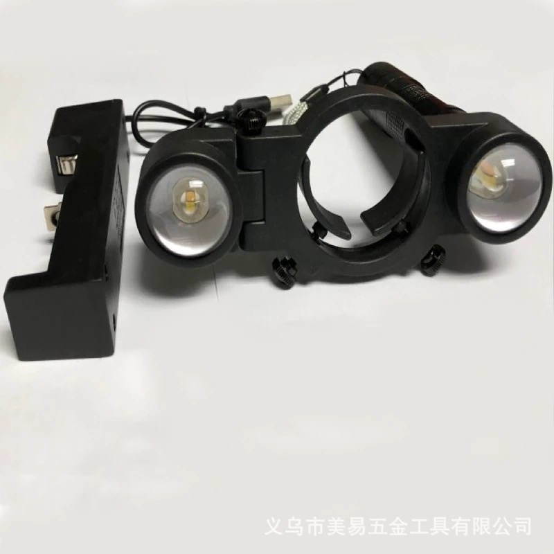 新款喷漆枪照明灯 油漆喷漆枪专用补光灯汽车钣金喷涂气喷灯