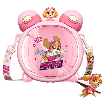 汪汪队水杯高颜值大容量双饮口