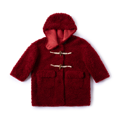 儿童羊羔毛皮草外套OPCP