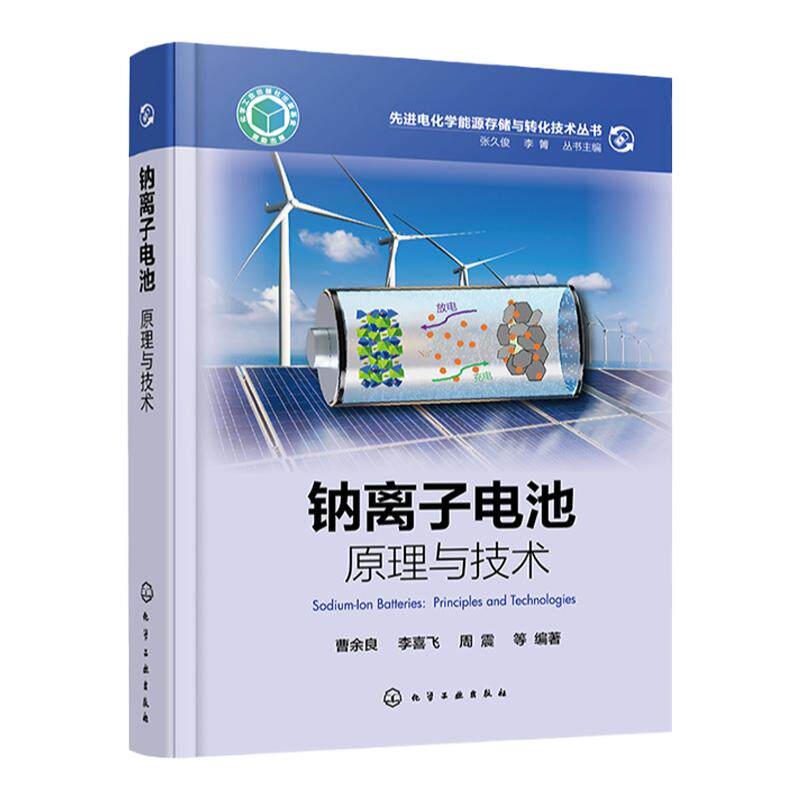 先进电化学能源存储与转化技术丛书 钠离子电池原理与技术 储钠原理 电极材料体系及电解质体系 高等院校化学物理材料等专业参考书