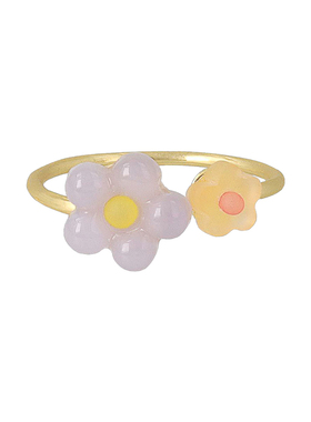 Ayatorie日系硬糖花戒指闺蜜礼物