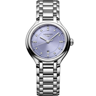 【情人节礼物】【新品】Longines浪琴官方心月星辰紫色女士手表