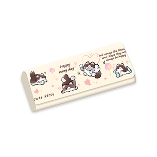 可爱猫咪磁吸眼镜盒高颜值ins风便携女抗压防摔学生近视眼睛盒子