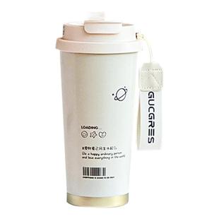 女生新款高颜值学生便携咖啡杯男生陶瓷内胆不锈钢保温杯水杯杯子