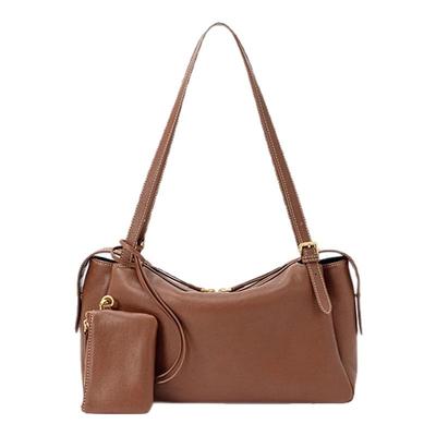 VH女包植鞣牛皮枫叶吐司包子母包