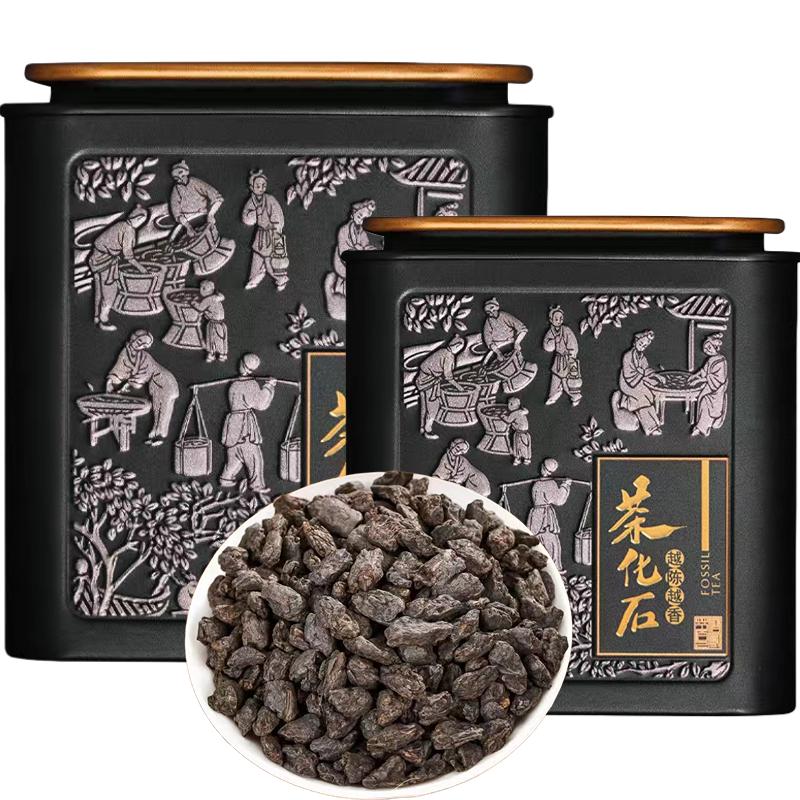 云南特级糯香普洱茶熟茶黑茶老茶头百年古树茶化石碎银子茶叶礼盒