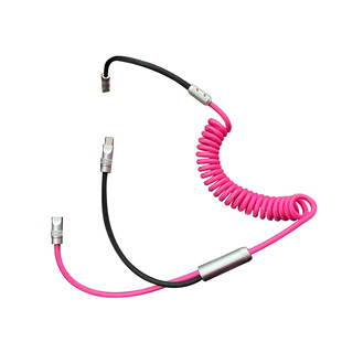 车载一拖二数据线适用苹果15华为TypeC快充线奔驰carplay宝马理想