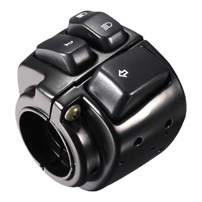 哈雷复古改装开关把座复古25mm