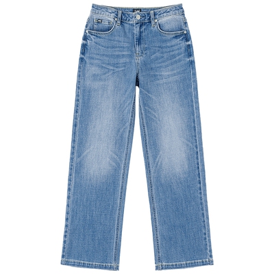 【张凌赫代言】Lee26春夏新品五袋款429直筒牛仔裤中浅蓝女潮流