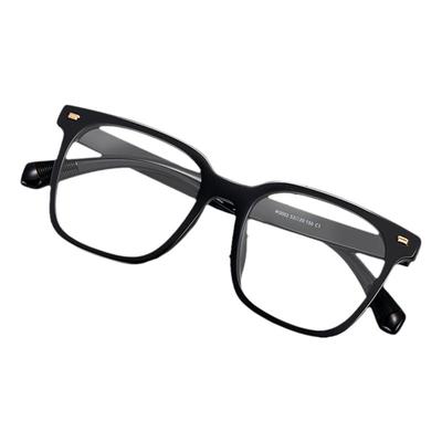 凯米镜片U6防蓝光U2眼镜框黑框眼镜男女粗边框可配眼镜网上配镜K