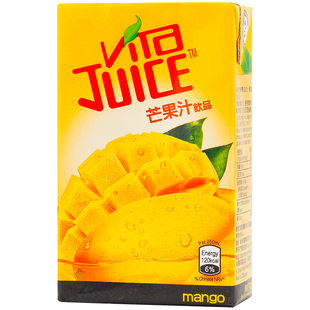 港版维他Vita蜜桃茶黑加仑汁苹果芒果味汁香港进口饮料250ml*6盒