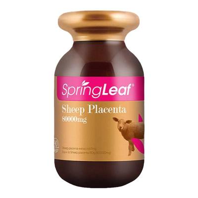 澳大利亚直邮Spring leaf绿芙羊胎素胶囊养护卵巢8万mg高含量90粒