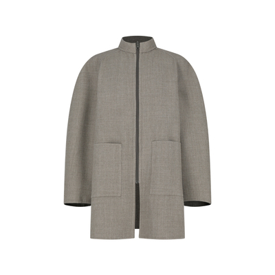 25年新款手工插肩大衣男女共用