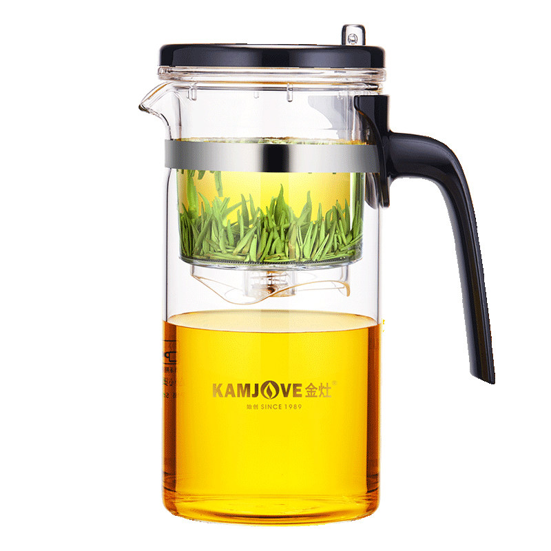 金灶玻璃泡茶壶飘逸杯家用冲茶器