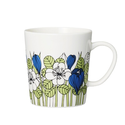 芬兰进口arabia陶瓷仙草系列餐具