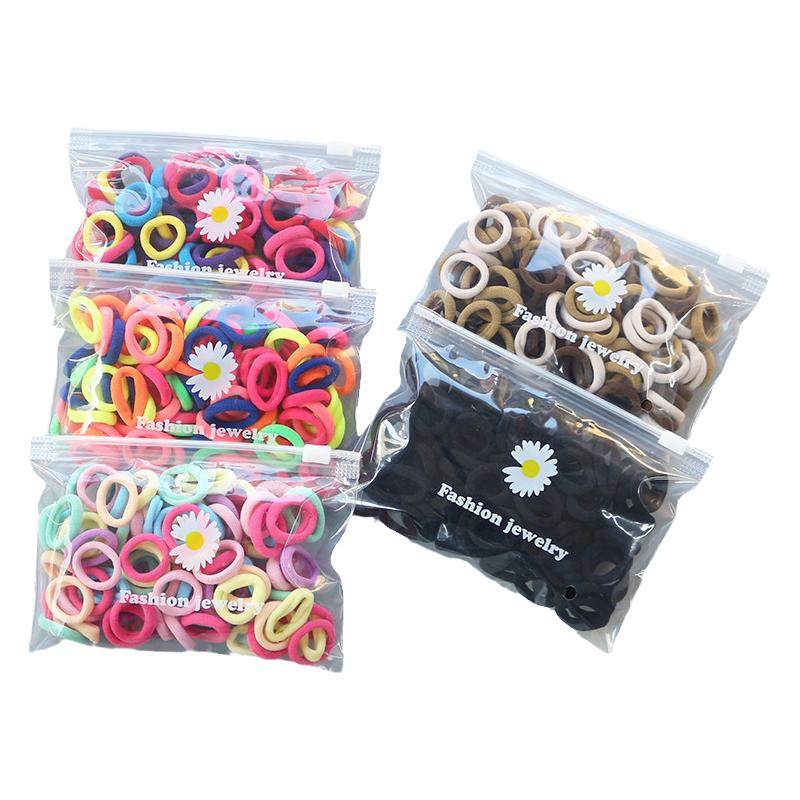 儿童不伤发橡皮筋发圈2024年新款小女孩扎头发头绳发饰高弹力耐用