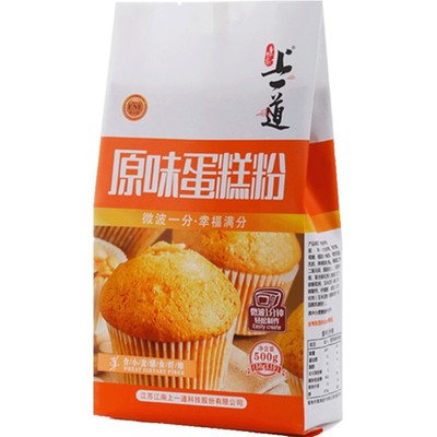 上一道原味蛋糕粉500g微波