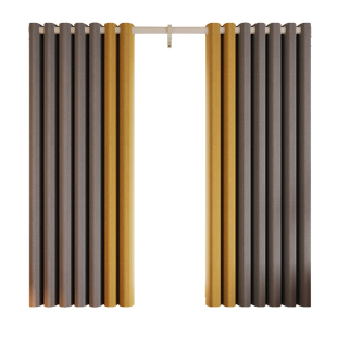 窗帘遮光2026新款一整套罗马杆免打孔安装卧室飘窗小窗户高级感布